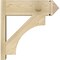 Ekena Millwork Westlake Rough Sawn Arts and Crafts Outlooker, Douglas Fir, 8"W x 24"D x 24"H OUT08X24X24WTL03RDF - alternate 2